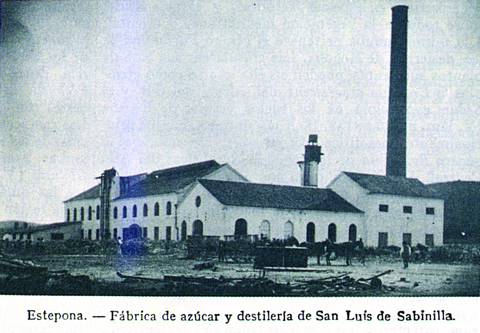 Sugar factory in Sabinillas, now the La Colonia summer camp