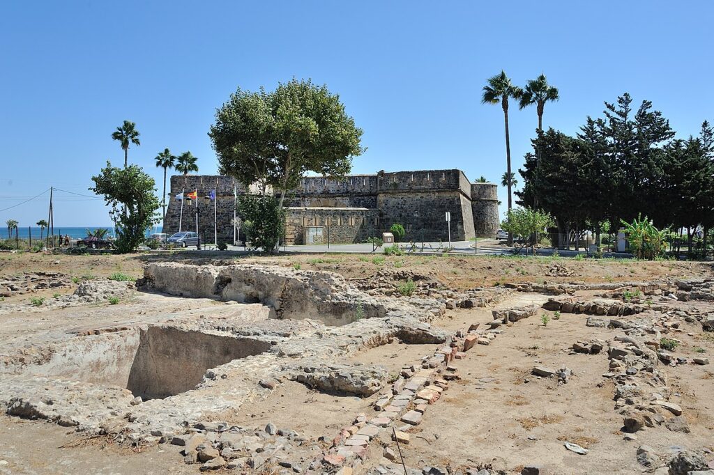 Roman villa site in Castillo de la Duquesa, Manilva