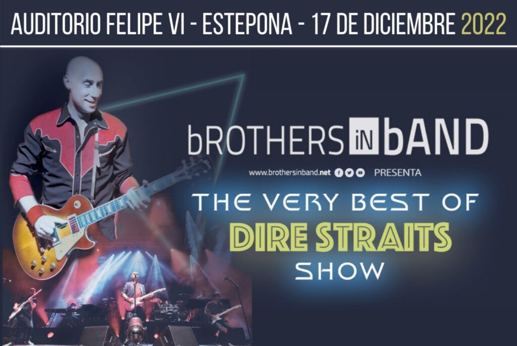 Dire Straits tribute band Brothers in Band in Estepona