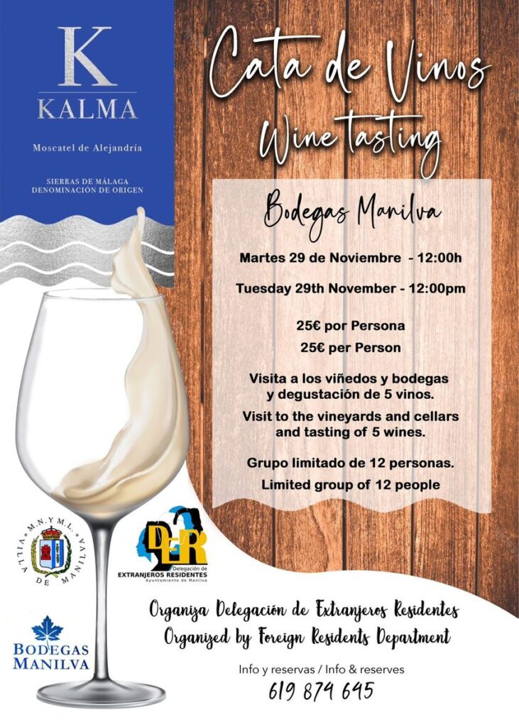 Wine tasting in Manilva