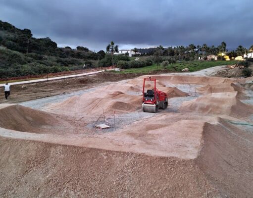 Work begins on Casares Costa Pump Track