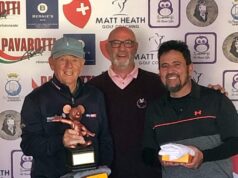 El Trofeo Mickey Mouse inaugura el año en Duquesa Golf Club Wiiners Mickey Mouse trophy John Steele and Amancio Martin Zayas