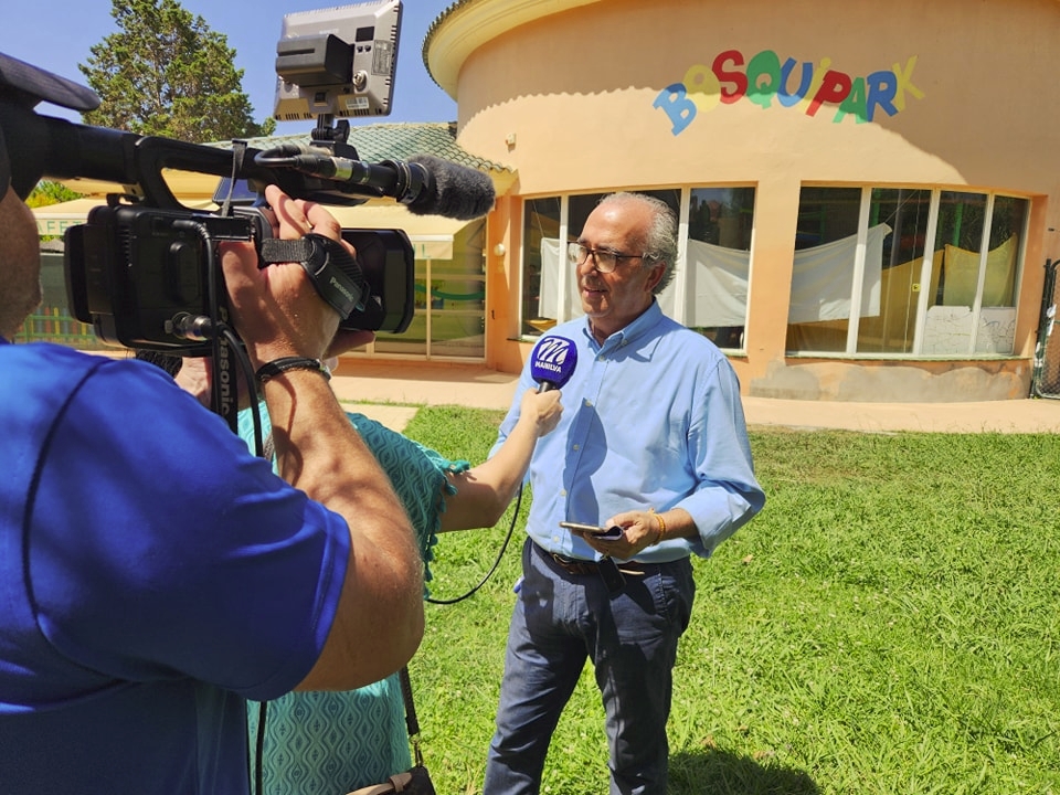 Mayor Jose Manuel Fernandez at Bosquipark