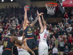 Manilva albergará evento internacional de baloncesto Monaco and Baskonia play in Sabinillas