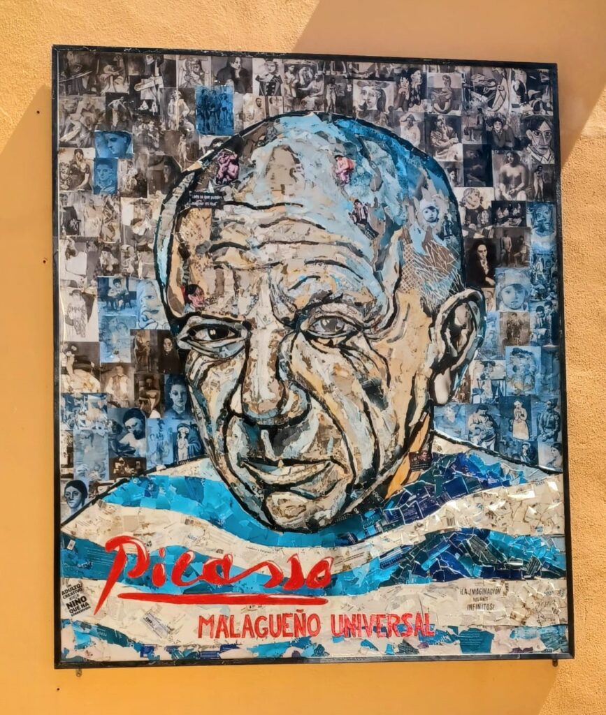 Picasso Mural in Sabinillas, Manilva