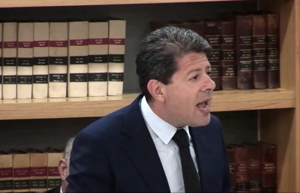 Fabian Picardo addresses Gibraltar Parliament