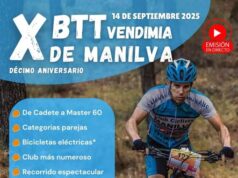 10ª Carrera de Montaña de BTT Vendimia de Manilva X BTT Vendimia de Manilva poster