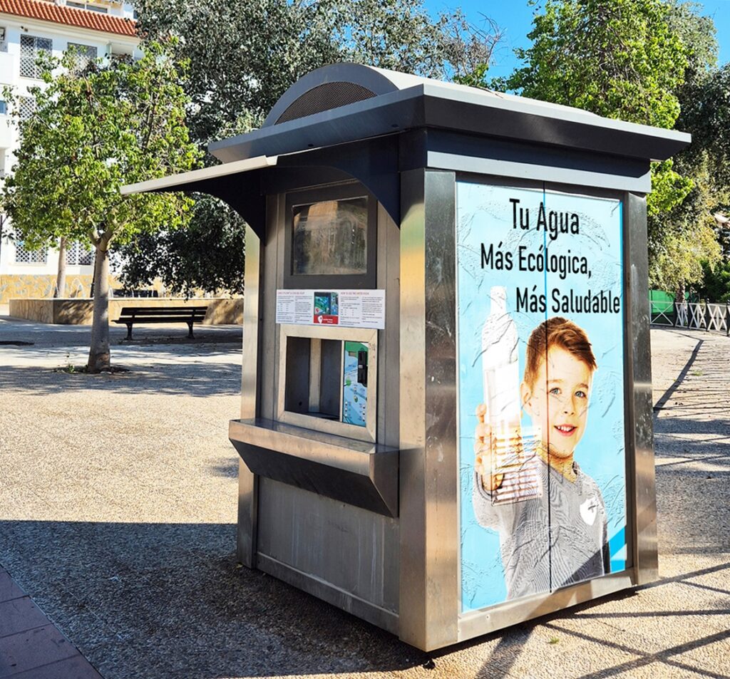 Casa de Agua water dispenser in Sabinillas