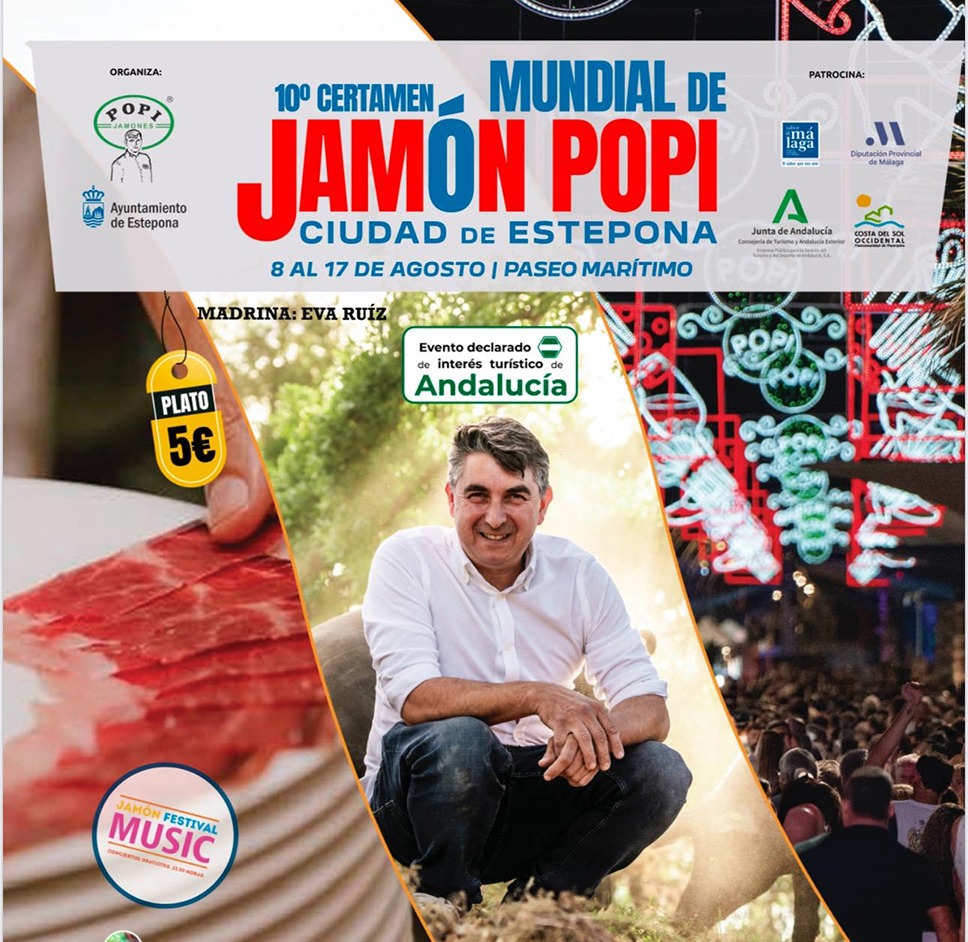 10th Estepona Jamon Festival poster