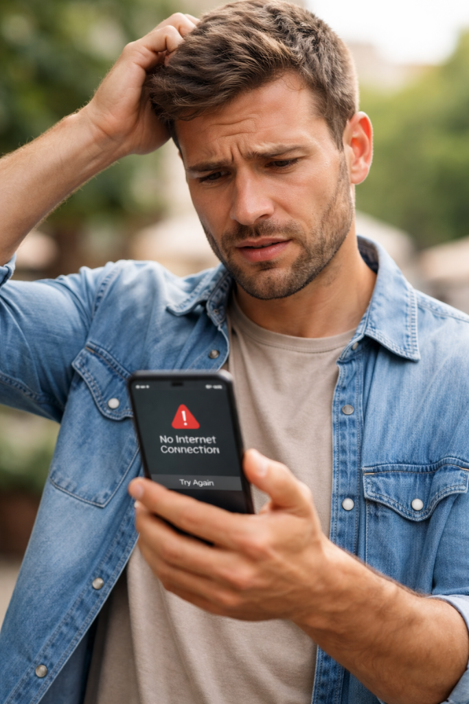 Mobile phone error