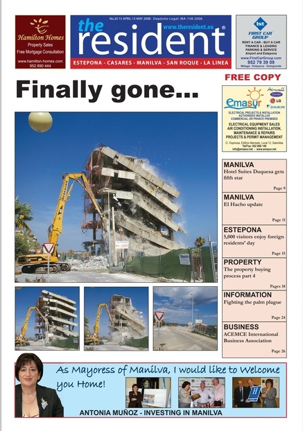 April 2008 Front page