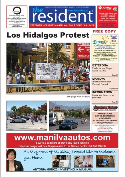 August 2008 Front page