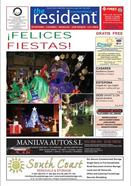 December 2008 Front page