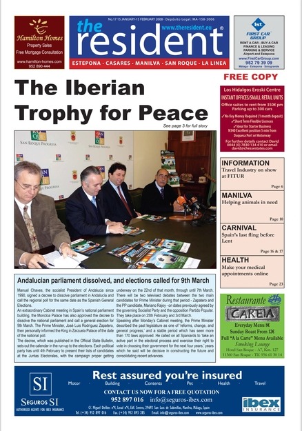 January 2008 Front page