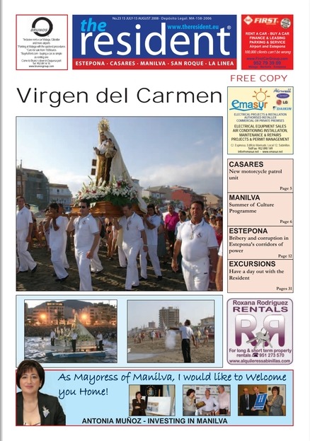 July 2008 Front page