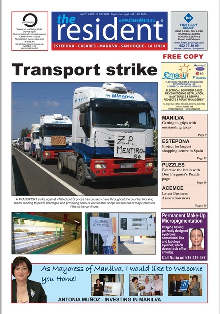 June 2008 Front page