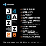 Málaga Jazz Festival celebrates its 40th edition with eight nights of live music Malaga Jazz Festival 2026